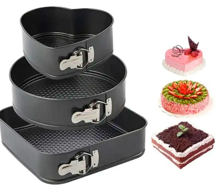 Set de Moldes de Repostería x3